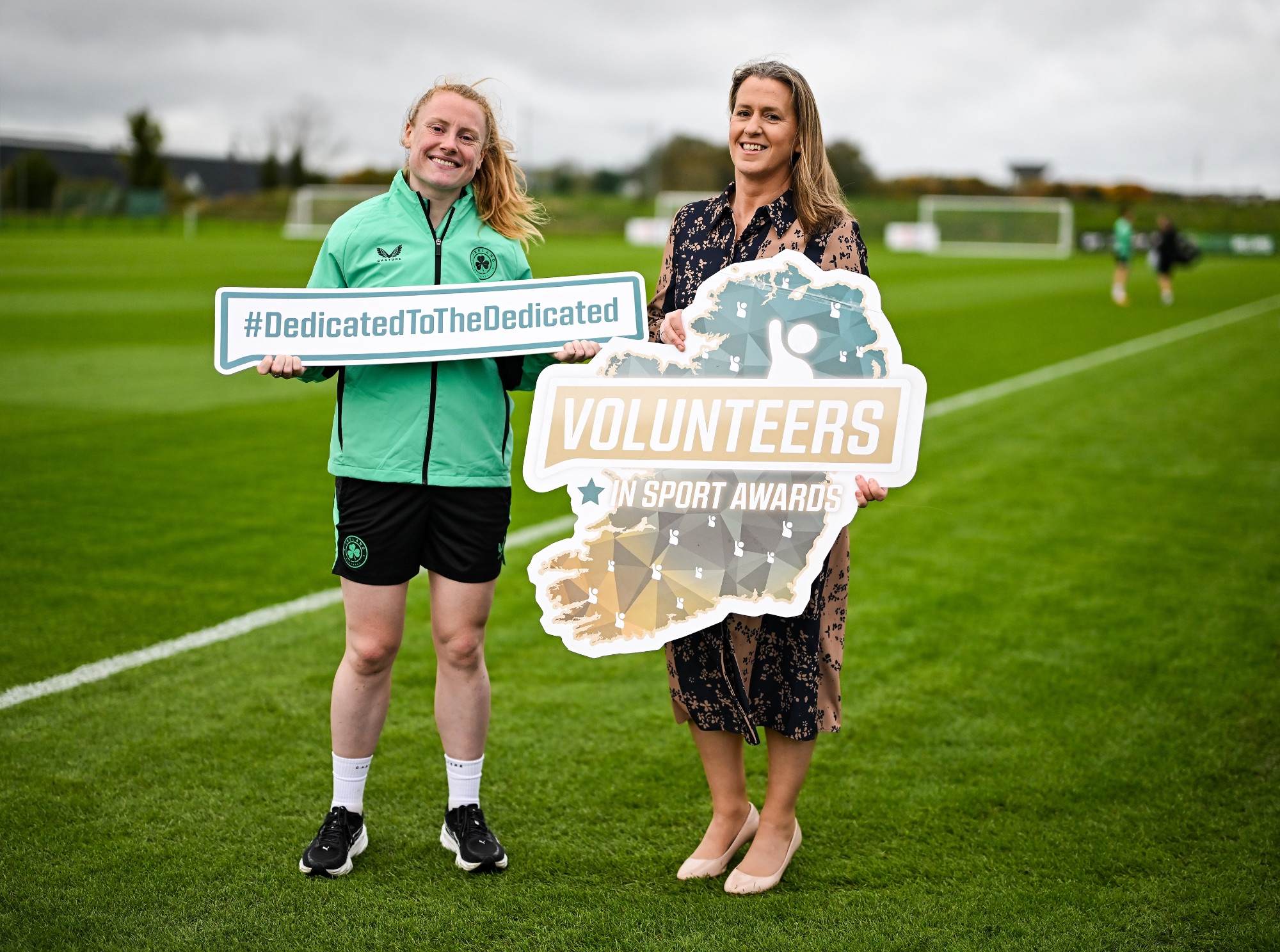 WNT star Amber Barrett supports Volunteer In Sport Awards