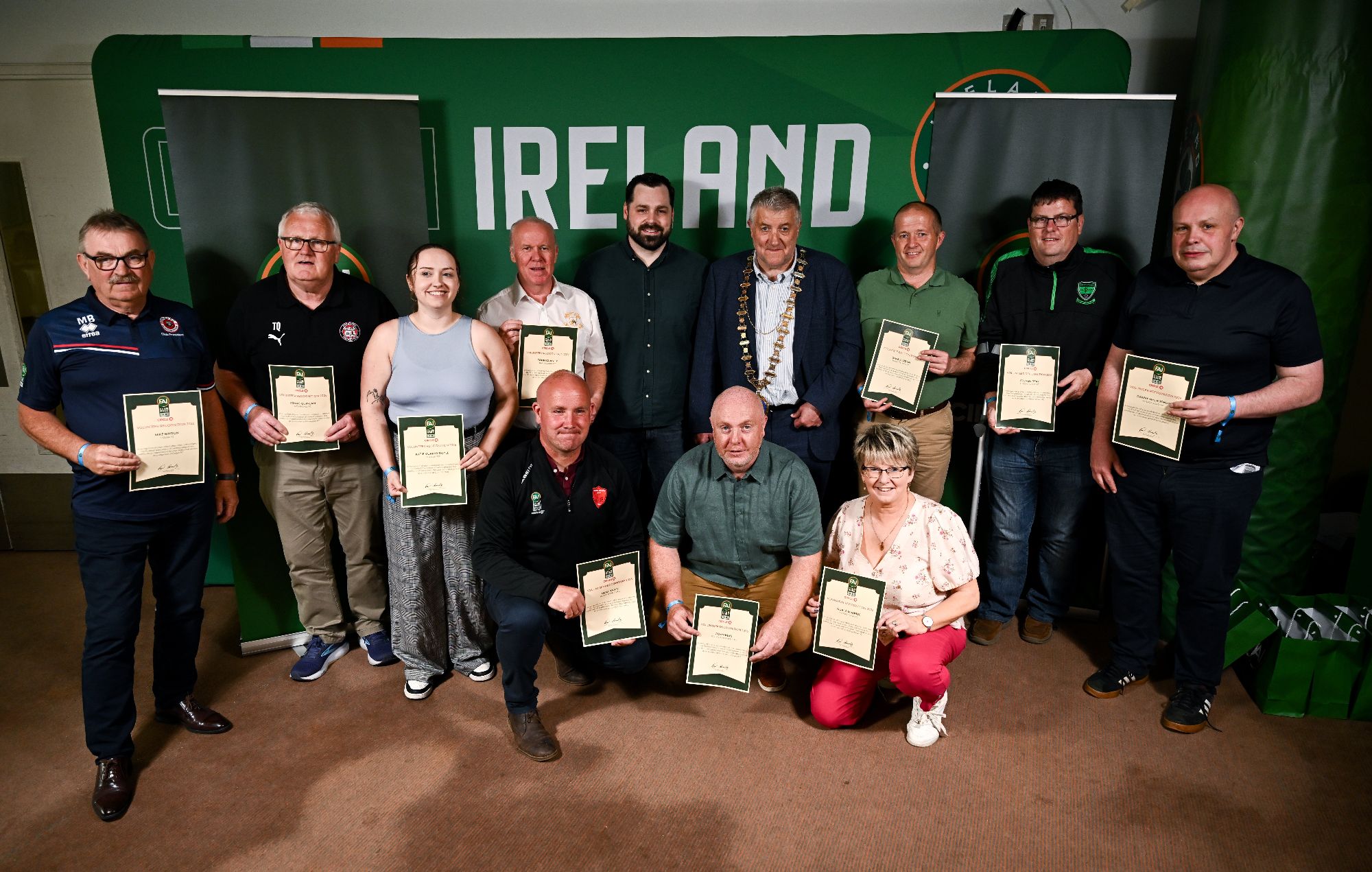 FAI Club Mark volunteers honoured through new recognition programme