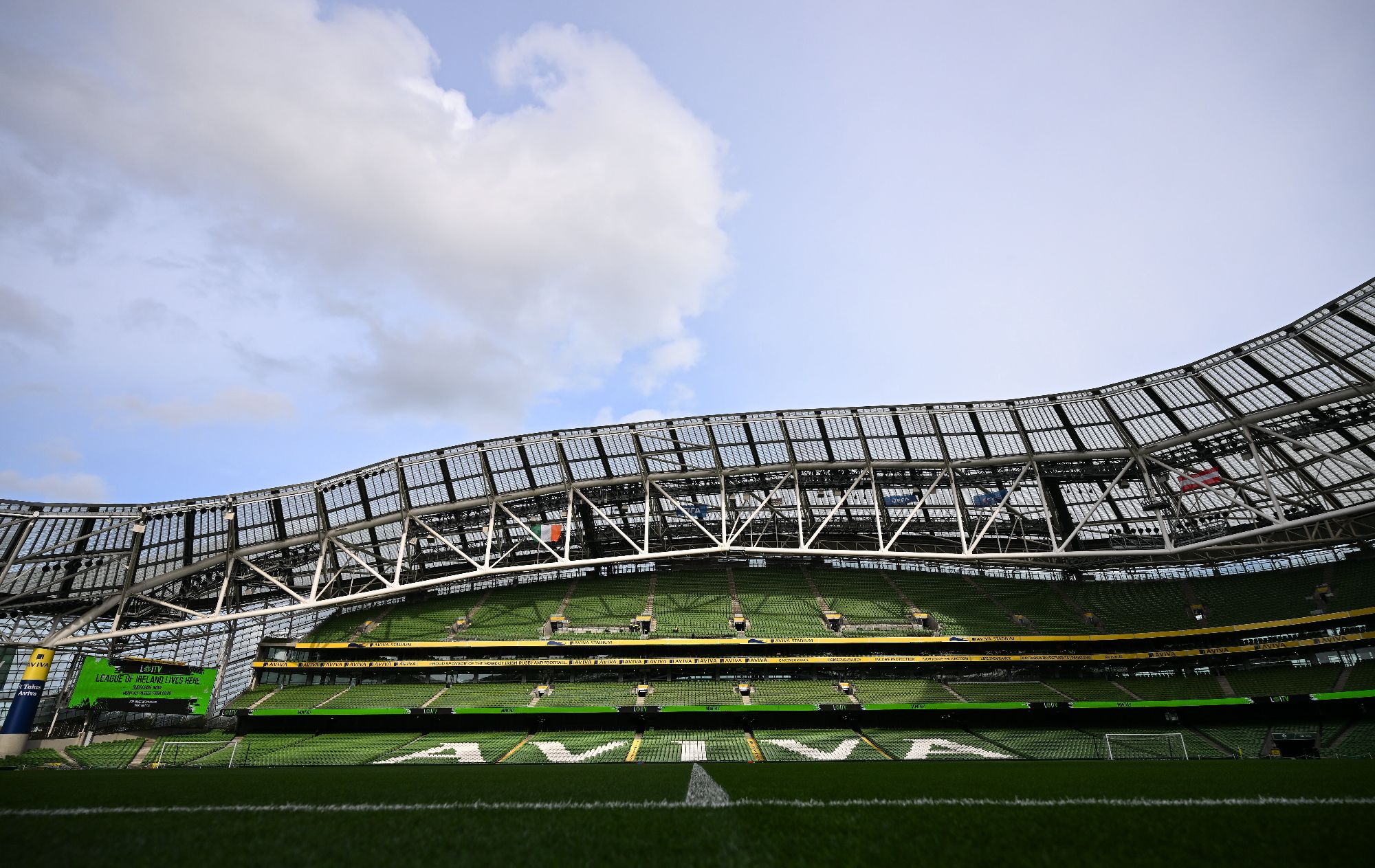 Hospitality Lounge available for Club Orange Men's FAI Cup Final