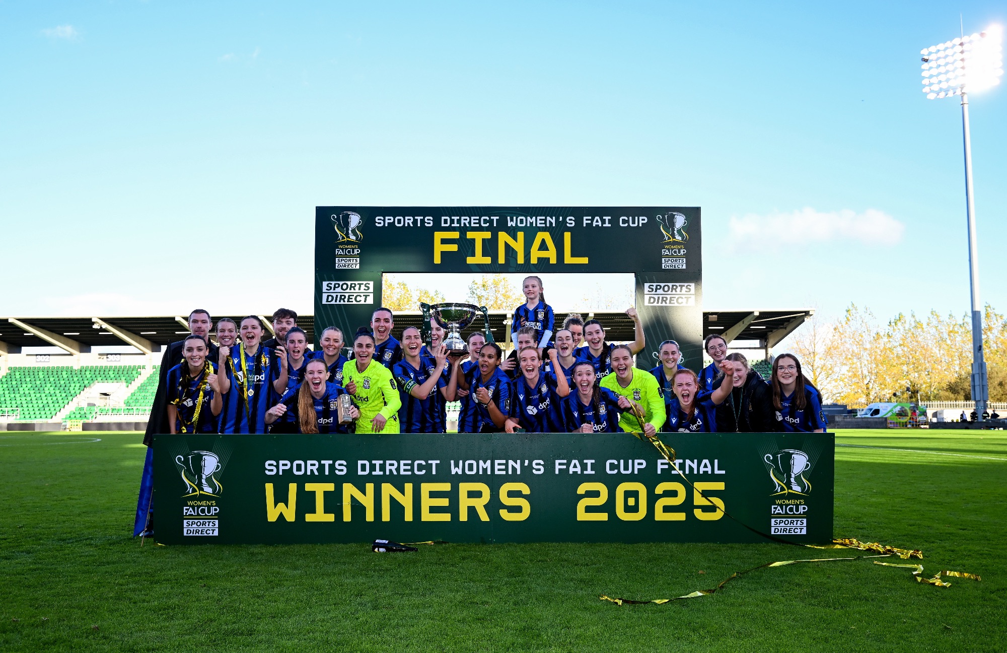 Athlone Town win 2025 Sports Direct Women's FAI Cup