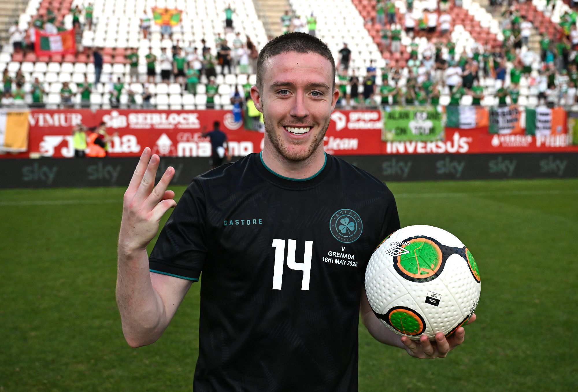 Report | Ireland 5-0 Grenada - Moylan hat-trick and Cannon brace seal win