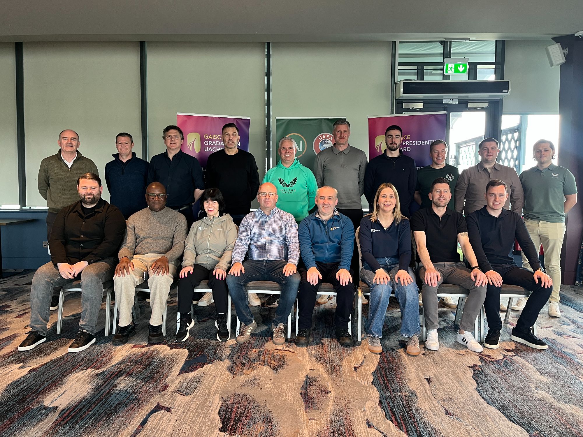 FAI staff become Gaisce President’s Award Leaders to support young footballers