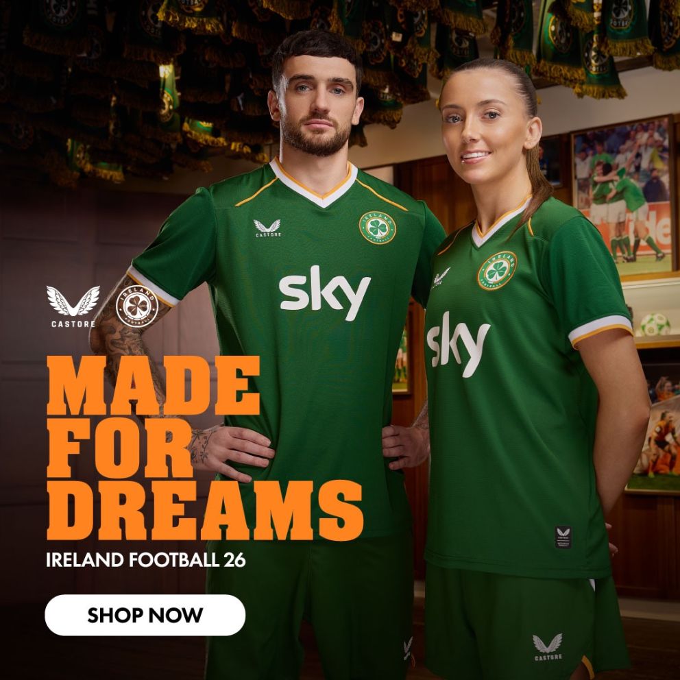 Football Association of Ireland | 2026 Ireland Kits Now Available!